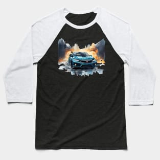 Honda Civic Type R Baseball T-Shirt